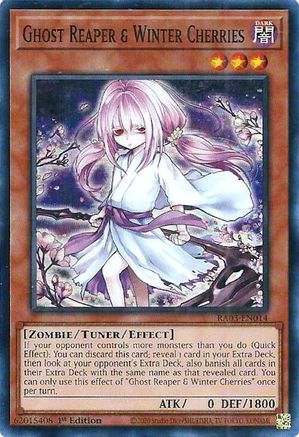 Image of Ghost Reaper & Winter Cherries (Alternate Art) [RA03-EN014] Super Rare