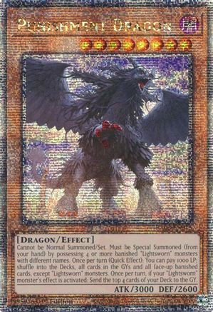 Image of Punishment Dragon (Quarter Century Secret Rare) [RA03-EN015] Quarter Century Secret Rare