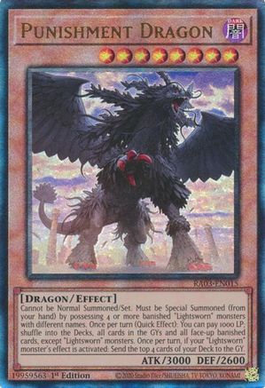 Image of Punishment Dragon (UTR) [RA03-EN015] Prismatic Ultimate Rare