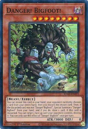 Image of Danger! Bigfoot! [RA03-EN019] Super Rare
