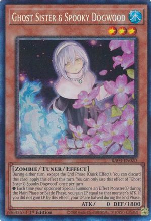 Image of Ghost Sister & Spooky Dogwood (Alternate Art) (CR) [RA03-EN020] Prismatic Collector's Rare