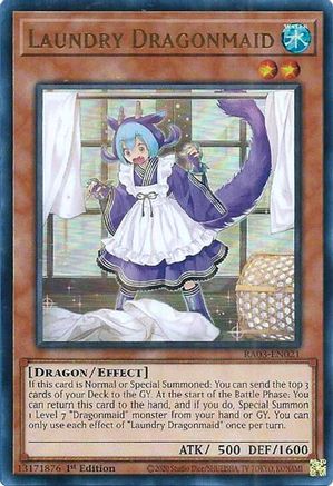 Image of Laundry Dragonmaid (UR) [RA03-EN021] Ultra Rare