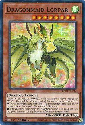 Image of Dragonmaid Lorpar [RA03-EN022] Super Rare