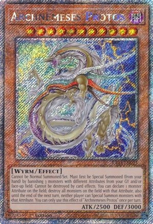 Image of Archnemeses Protos (Platinum Secret Rare) [RA03-EN023] Platinum Secret Rare