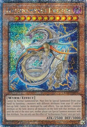 Image of Archnemeses Protos (Quarter Century Secret Rare) [RA03-EN023] Quarter Century Secret Rare