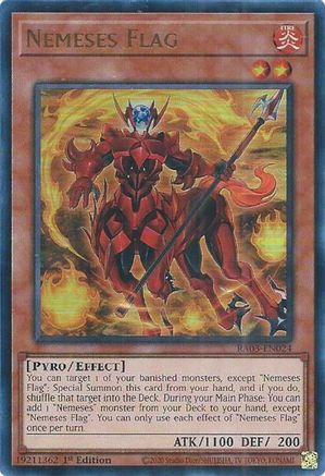 Image of Nemeses Flag (UR) [RA03-EN024] Ultra Rare