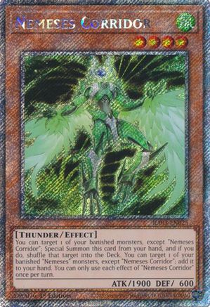 Image of Nemeses Corridor (Platinum Secret Rare) [RA03-EN025] Platinum Secret Rare