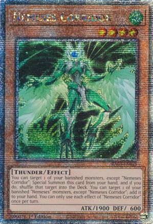 Image of Nemeses Corridor (Quarter Century Secret Rare) [RA03-EN025] Quarter Century Secret Rare