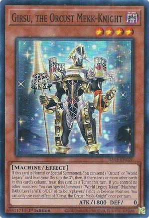 Image of Girsu, the Orcust Mekk-Knight [RA03-EN026] Super Rare
