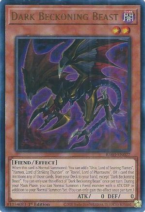 Image of Dark Beckoning Beast (UR) [RA03-EN027] Ultra Rare