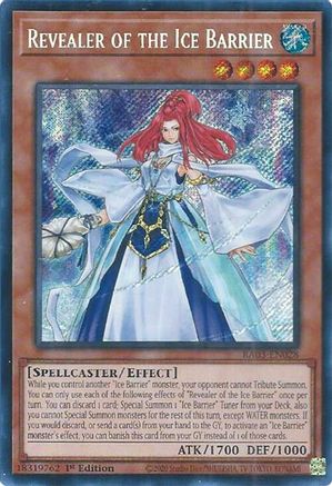 Image of Revealer of the Ice Barrier (Secret Rare) [RA03-EN028] Secret Rare