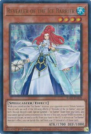 Image of Revealer of the Ice Barrier (UR) [RA03-EN028] Ultra Rare