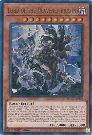 Image of Lord of the Heavenly Prison (UR) [RA03-EN029] Ultra Rare