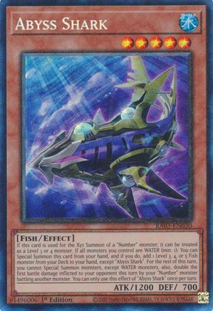Image of Abyss Shark (CR) [RA03-EN030] Prismatic Collector's Rare