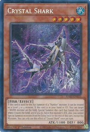 Image of Crystal Shark (Secret Rare) [RA03-EN031] Secret Rare