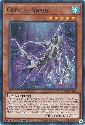 Image of Crystal Shark [RA03-EN031] Super Rare