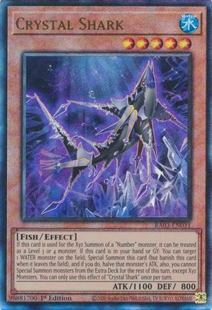Image of Crystal Shark (UTR) [RA03-EN031] Prismatic Ultimate Rare