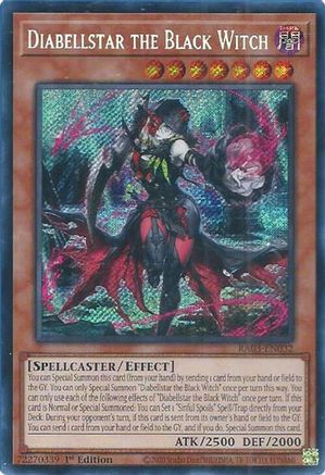 Image of Diabellstar the Black Witch (Secret Rare) [RA03-EN032] Secret Rare