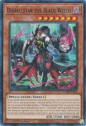 Image of Diabellstar the Black Witch [RA03-EN032] Super Rare