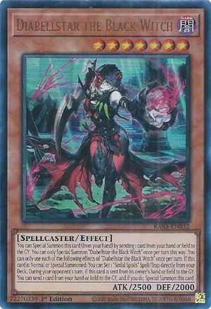 Image of Diabellstar the Black Witch (UR) [RA03-EN032] Ultra Rare