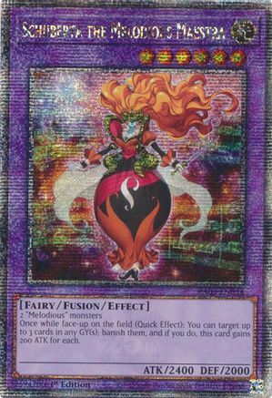 Image of Schuberta the Melodious Maestra (Quarter Century Secret Rare) [RA03-EN034] Quarter Century Secret Rare