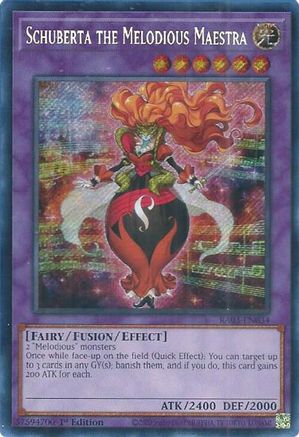 Image of Schuberta the Melodious Maestra (Secret Rare) [RA03-EN034] Secret Rare