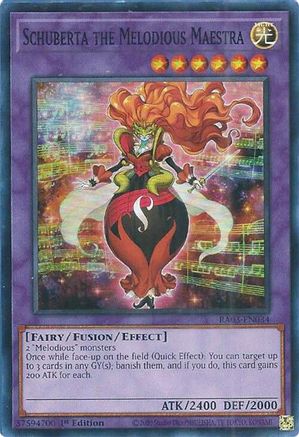 Image of Schuberta the Melodious Maestra [RA03-EN034] Super Rare