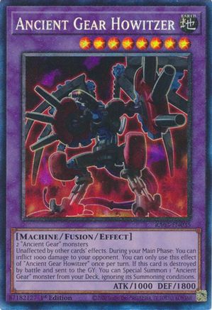 Image of Ancient Gear Howitzer (CR) [RA03-EN035] Prismatic Collector's Rare