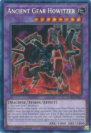 Image of Ancient Gear Howitzer (Secret Rare) [RA03-EN035] Secret Rare