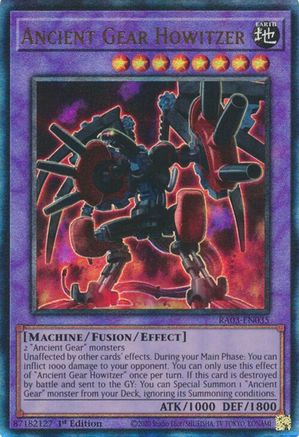 Image of Ancient Gear Howitzer (UTR) [RA03-EN035] Prismatic Ultimate Rare