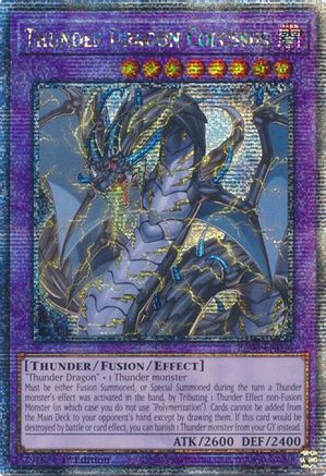Image of Thunder Dragon Colossus (Quarter Century Secret Rare) [RA03-EN036] Quarter Century Secret Rare
