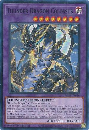 Image of Thunder Dragon Colossus [RA03-EN036] Super Rare
