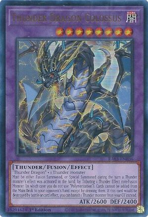 Image of Thunder Dragon Colossus (UR) [RA03-EN036] Ultra Rare