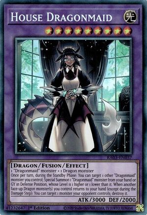 Image of House Dragonmaid (CR) [RA03-EN037] Prismatic Collector's Rare