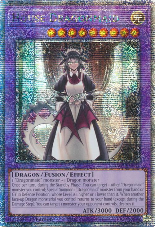 Image of House Dragonmaid (Quarter Century Secret Rare) [RA03-EN037] Quarter Century Secret Rare
