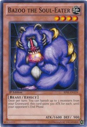 Image of Bazoo the Soul-Eater [BP01-EN119] Common