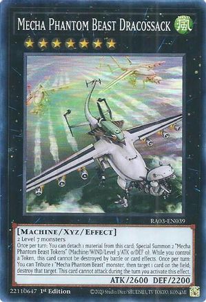 Image of Mecha Phantom Beast Dracossack [RA03-EN039] Super Rare