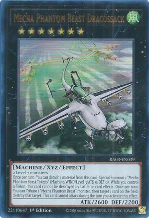 Image of Mecha Phantom Beast Dracossack (UR) [RA03-EN039] Ultra Rare