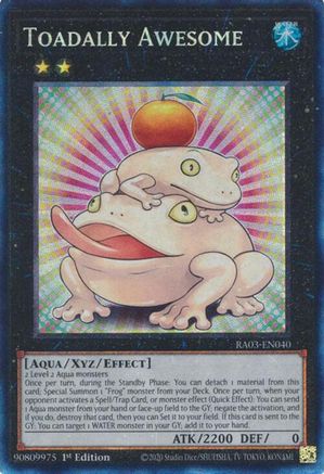 Image of Toadally Awesome (CR) [RA03-EN040] Prismatic Collector's Rare
