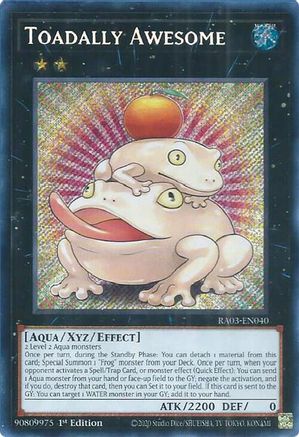 Image of Toadally Awesome (Secret Rare) [RA03-EN040] Secret Rare