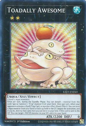 Image of Toadally Awesome [RA03-EN040] Super Rare