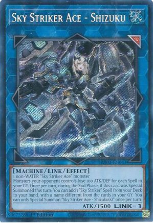 Image of Sky Striker Ace - Shizuku (Secret Rare) [RA03-EN043] Secret Rare