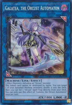 Image of Galatea, the Orcust Automaton (CR) [RA03-EN044] Prismatic Collector's Rare