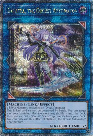 Image of Galatea, the Orcust Automaton (Quarter Century Secret Rare) [RA03-EN044] Quarter Century Secret Rare