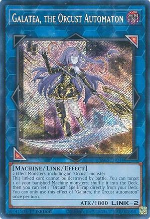 Image of Galatea, the Orcust Automaton (Secret Rare) [RA03-EN044] Secret Rare