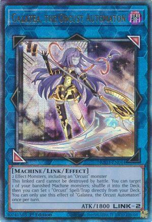 Image of Galatea, the Orcust Automaton (UTR) [RA03-EN044] Prismatic Ultimate Rare