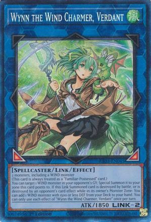 Image of Wynn the Wind Charmer, Verdant (CR) [RA03-EN045] Prismatic Collector's Rare