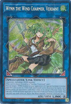 Image of Wynn the Wind Charmer, Verdant (Secret Rare) [RA03-EN045] Secret Rare