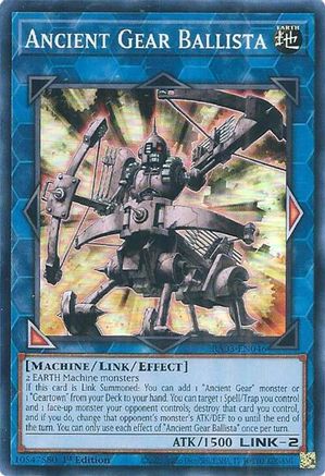 Image of Ancient Gear Ballista [RA03-EN046] Super Rare