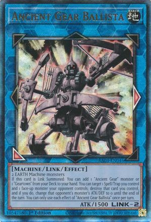 Image of Ancient Gear Ballista (UTR) [RA03-EN046] Prismatic Ultimate Rare
